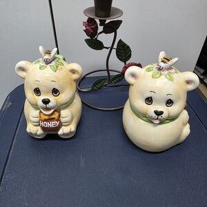 Honey Bears Cream/Sugar Servers